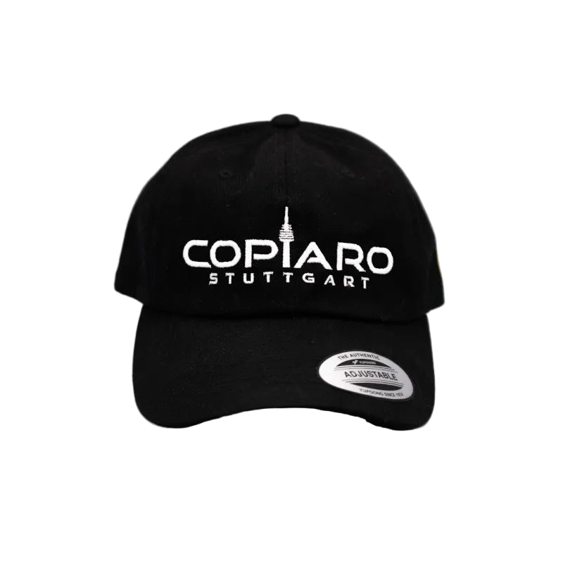 Limited edition Copiaro Cap with "Don’t Trust. Verify." oldschool logo, 100% cotton twill, adjustable low-profile design