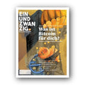 Cover of Einundzwanzig Magazin #0, the first Bitcoin-only magazine for the German-speaking DACH region