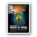 Einundzwanzig Magazin #2 Cover Proof-of-Work Mining Bitcoin Community Journalismus