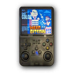 Hero of Bitcoin Handheld Edition mit vorinstalliertem Spiel und ArkOS in Pixelgrafik