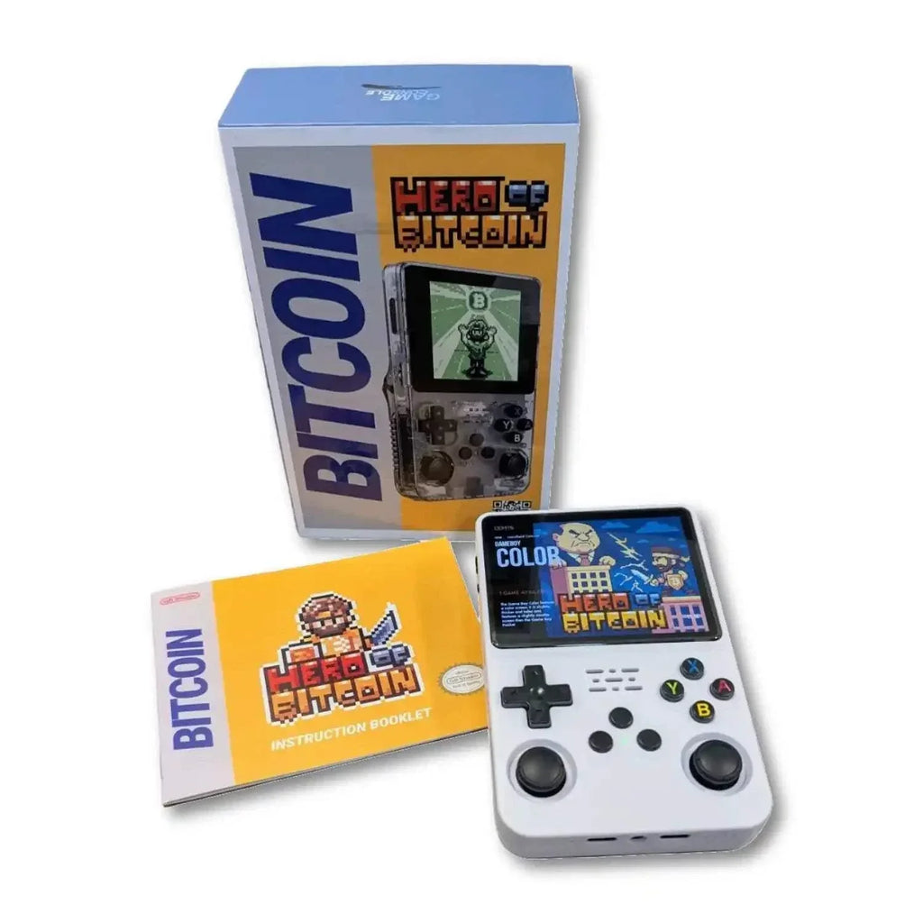 Hero of Bitcoin Handheld Edition mit vorinstalliertem ArkOS und Spielgerät in Sachsen