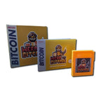 Box mit Hero of Bitcoin Spiel für GameBoy in englischer Version