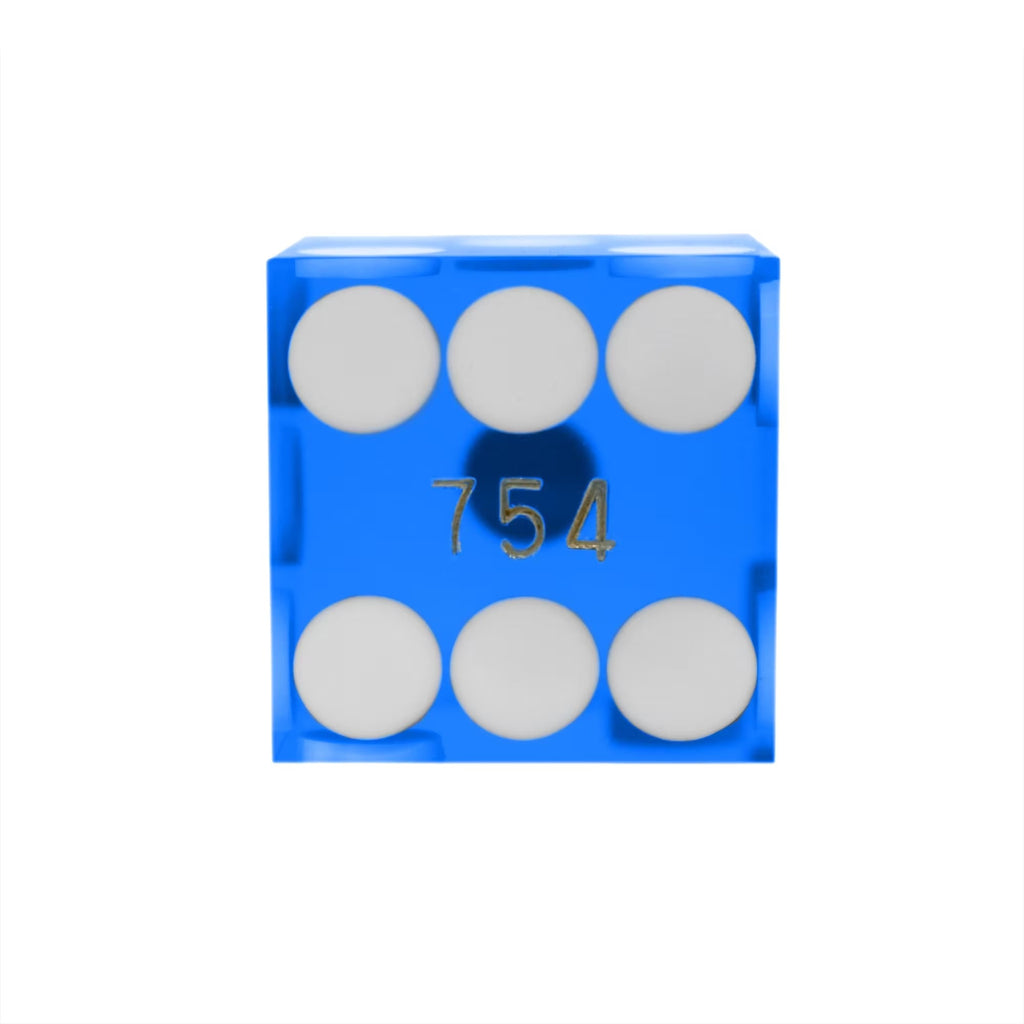Casino Precision Dice 19 mm, Serialized (Set of 5)