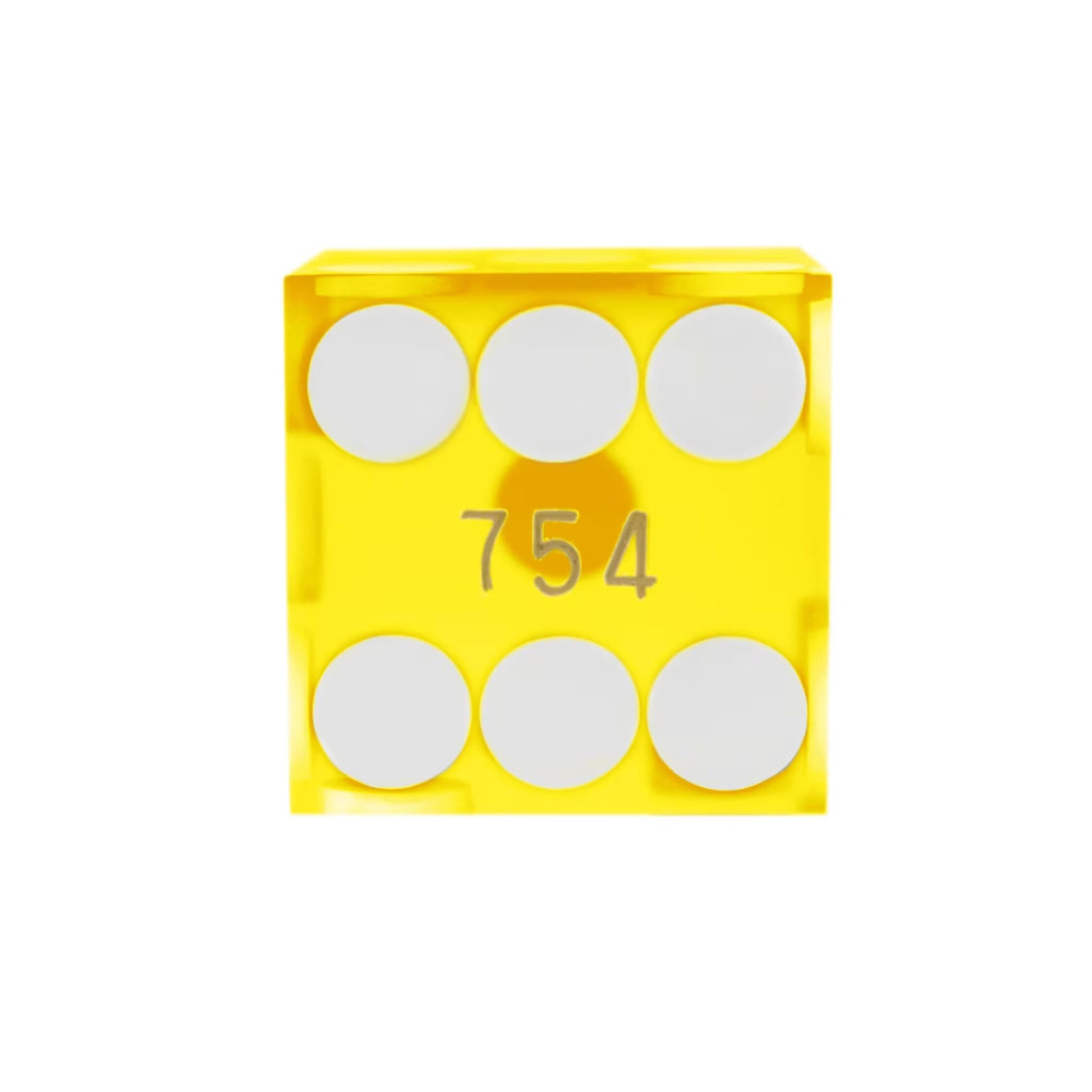 Casino Precision Dice 19 mm, Serialized (Set of 5)