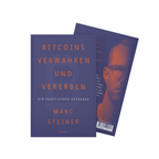 Bitcoins verwahren und vererben Buch von Marc Steiner Softcover Cover