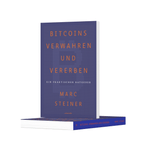 Bitcoins verwahren und vererben Buchcover Softcover von Marc Steiner zur sicheren Nachlassplanung