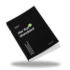 Softcover of Der Fiat-Standard book by Saifedean Ammous analyzing the Fiat money system and Bitcoin's role as monetary upgrade