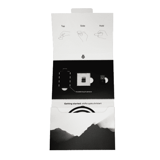 BitBox02 Hardware Wallet Multi Edition with MicroSD card and USB adapters for secure crypto storage