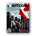 Bitcoin Magazine The Censorship Resistant Issue cover featuring key topics on free speech and censorship resistance with notable contributors.