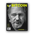 Bitcoin Magazin The Gatekeepers Issue cover addressing power, control, and censorship in finance with contributions from Julian Assange and others