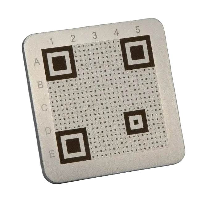 SteelQR C24 rostfreier Edelstahl QR-Code Bitcoin Backup für 24-Wörter BIP39 Seed, feuersicher und korrosionsresistent