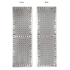CodlCard Punchplate aus Edelstahl als feuersicheres Bitcoin Backup mit 12-Wörter BIP39 Seed und platzsparendem Grid-Design