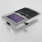 COLDCARD Q - Bitcoin only Hardware Wallet - 3D Frontansicht mit kopfende für Kabel sichtbar