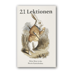 Softcover book cover of 21 Lektionen by Der Gigi about Bitcoin Kaninchenbau focusing on philosophy, economy, and technology.