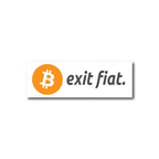Bitcoin Sticker-Set Copiaro Edition with 30 weatherproof stickers and bonus featuring Bitcoin slogans for laptops and bottles