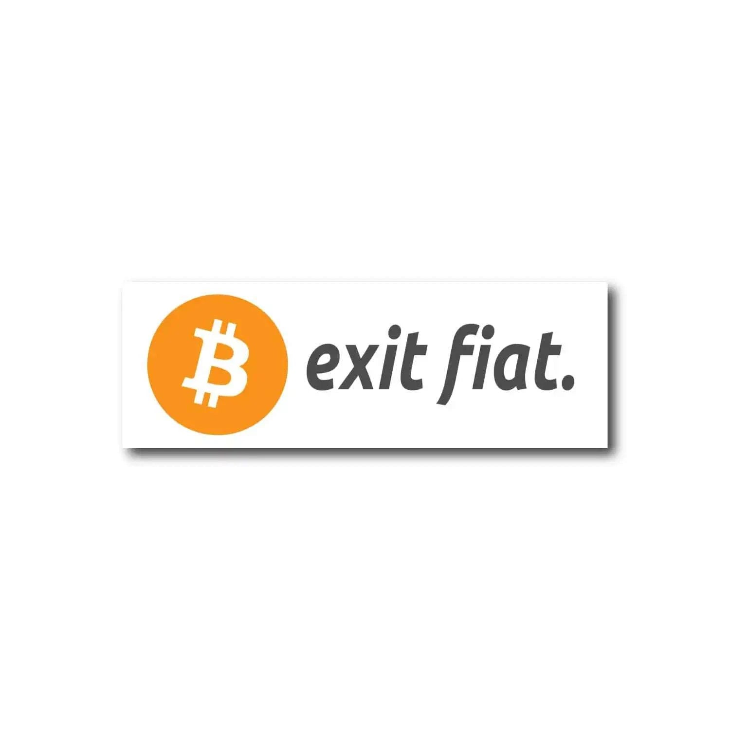 Bitcoin Sticker-Set Copiaro Edition with 30 weatherproof stickers and bonus featuring Bitcoin slogans for laptops and bottles