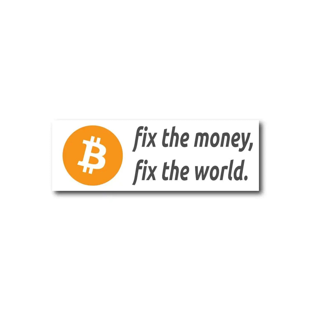 Bitcoin Sticker-Set Copiaro Edition with 30 weatherproof Bitcoin slogan stickers and bonus design
