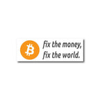 Bitcoin Sticker-Set Copiaro Edition with 30 weatherproof Bitcoin slogan stickers and bonus design