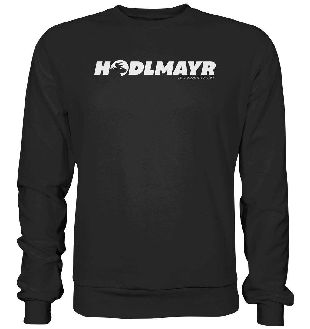 Premium Sweatshirt HODLMAYR in mehreren Farben mit Regular Fit und Baumwolle-Polyester-Mix