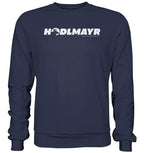 Premium Sweatshirt HODLMAYR in mehreren Farben mit Baumwoll-Polyester-Mix und Regular Fit Größe Chart