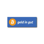 Bitcoin Sticker-Set Copiaro Edition with 30 waterproof slogan stickers and bonus design