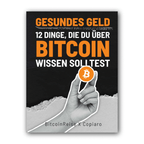 Gesundes Geld Bitcoin Info-Booklet 14 Seiten Bildungsbroschüre zu Bitcoin Grundlagen und Geschichte
