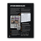 Cover of Gesundes Geld booklet about 12 things on Bitcoin with 14 educational pages
