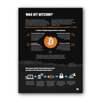 Gesundes Geld Bitcoin Booklet 12 Dinge informative 14-seitiges Bildungsbroschüre