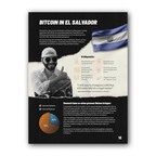 Gesundes Geld Bitcoin booklet 12 things educational brochure with 14 pages and orange-pilling design
