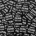Bitcoin Sticker "Going to Zero since 2009" pack of 10 with humorous Bitcoin resilience design