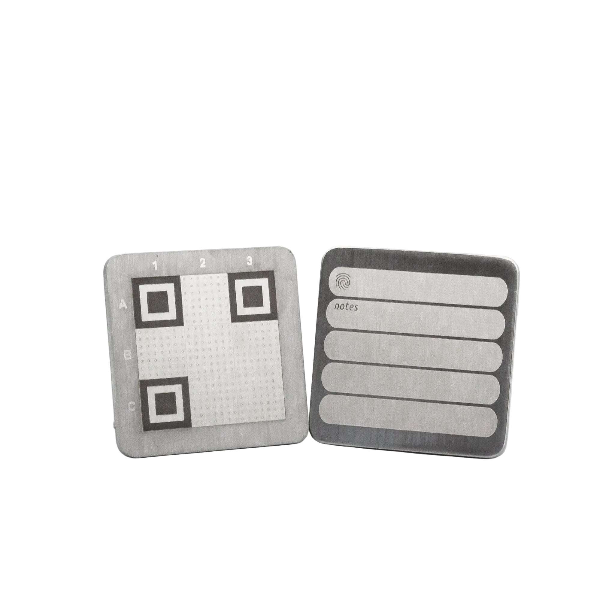 QR Code Bitcoin Backup - SteelQR C12 Secure Seed Backup Plate