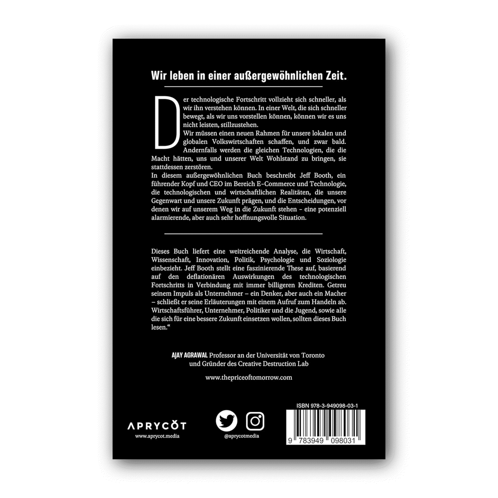 Rückseite des Buchs mit Klappentext, Empfehlung und Strichcode