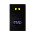 Kanuto Proof of Work Bitcoin Pin enamel design symbolizing mining energy and Bitcoin security