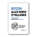 Cover of Bitcoin: Alles durch 21 Millionen book by Knut Svanholm with details and table on publishing information