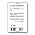 Cover of Bitcoin: Everything Divided by 21 Million by Knut Svanholm, English paperback book about Bitcoin philosophy and time scarcity