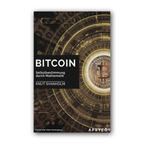 Vorderseite von „Selbstbestimmung durch Mathematik“ von Knut Svanholm mit goldener Bitcoin-Münze