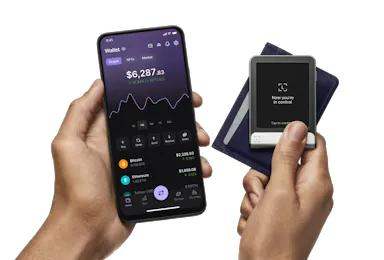 Ledger Flex Krypto Hardware Wallet mit E Ink Touch-Display für sichere Verwaltung von über 5500 Kryptowährungen
