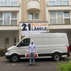 Bäcker Lutze Ultra Limited Edition figurine with Bitcoin pretzel and embroidered baker's cap