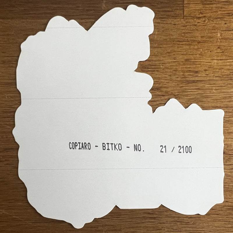 Premium Bitcoin Sticker with glitter effect featuring Magic Internet Money Bitcoin Wizard design by Bitko Yinowsky