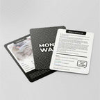 Money Wars Kartenspiel mit 26 historischen Währungskarten für Kinder ab 8 Jahren