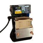 Nerdaxe 601 Gamma German-made compact miner with 1.3 TH/s hashrate, ICE-Tower cooler, Noctua fan, and color display for silent solo mining