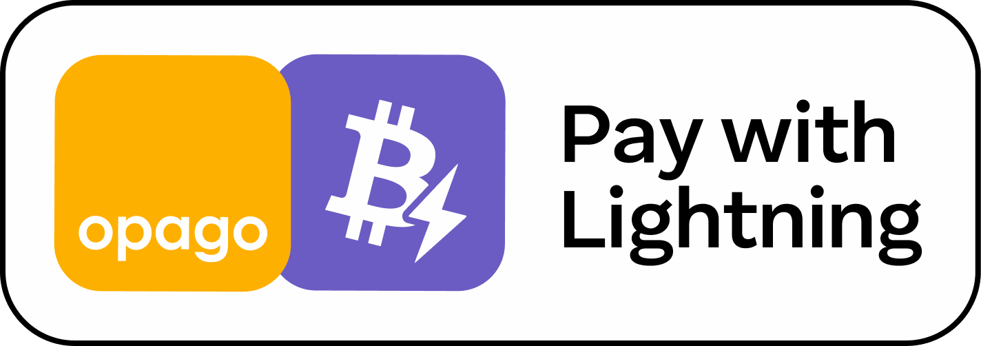 Opago Lightning POS-Terminal Copiaro Limited Edition black Bitcoin payment device with NFC, QR, offline modes