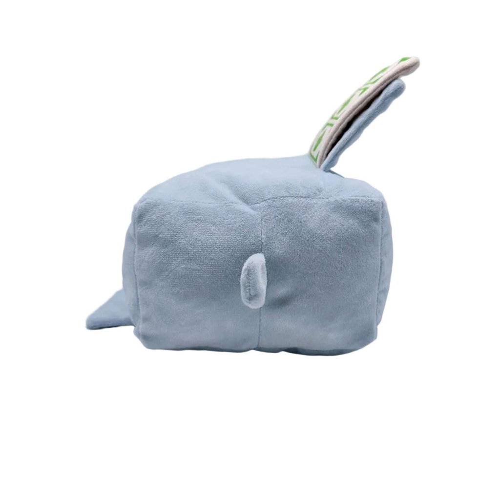 The Little Printer plush toy with comic design, 27x16x10 cm, hand washable, themed around money and inflation