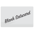 Satscard NFC Bitcoin Karte in Kreditkartendesign für sichere BTC Cold Storage und einfache Übertragung via Tap
