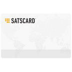 NFC Bitcoin Karte Satscard in verschiedenen Designs als sichere Geschenkkarte und Bearer-Asset mit QR-Code und Nunchuk-App-Unterstützung