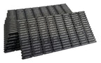 SeedSticks Set mit 1024 lasergravierten Acrylstäbchen und handgefertigtem Stoffbeutel für maximale Entropie und sichere Bitcoin-Seed-Generierung.
