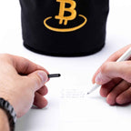 SeedSticks Set with 1024 double-engraved acrylic sticks and handcrafted fabric pouch for physical Bitcoin seed generation