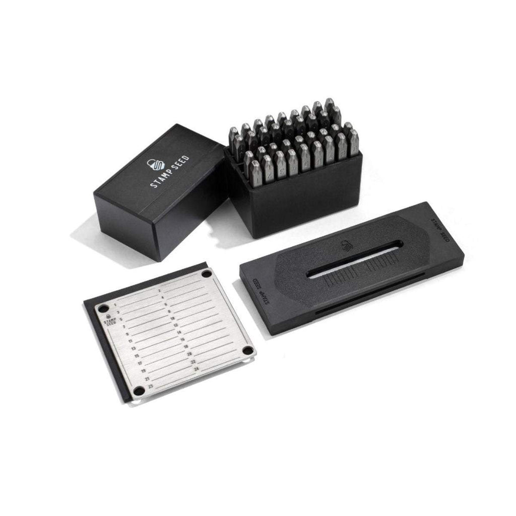 Stamp Seed - Titanium Backup Kit | Teile nebeneinander drapiert