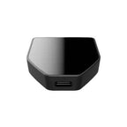 The Trezor Safe 5 from behind with the USB-C socket on the lower edge