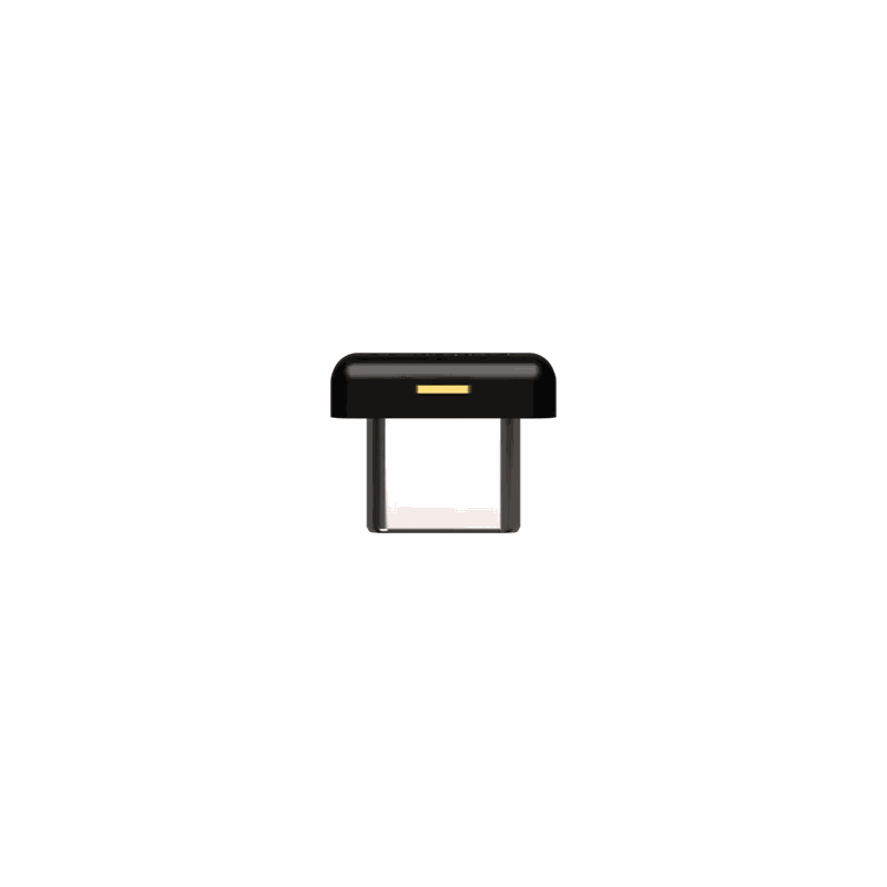 YubiKey 5C Nano USB-C security key for 2FA, compact and durable design